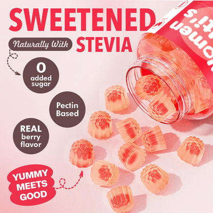 Muun Women's Multivitamin Gummy 60 Ct — Beauty, Energy & Immunity, Sugar Free