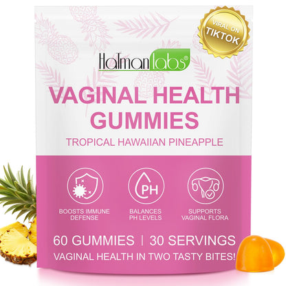 MXCZBSM Vaginal Probiotics Gummies – PH Balance, Immune Support | 60 Gummies