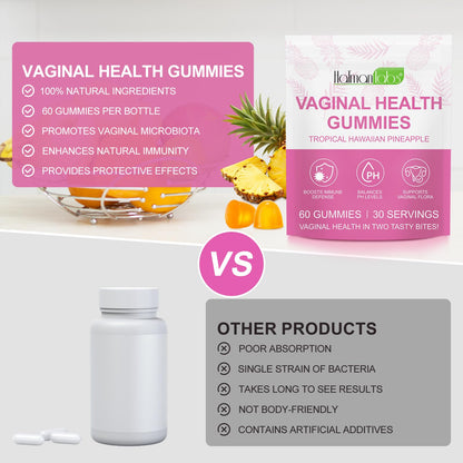 MXCZBSM Vaginal Probiotics Gummies – PH Balance, Immune Support | 60 Gummies