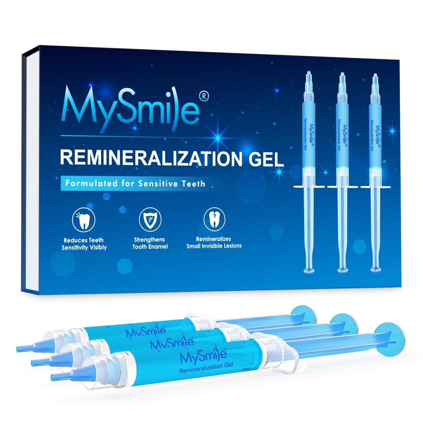MySmile Remineralization Gel – Desensitize & Strengthen Enamel (3ML x3)