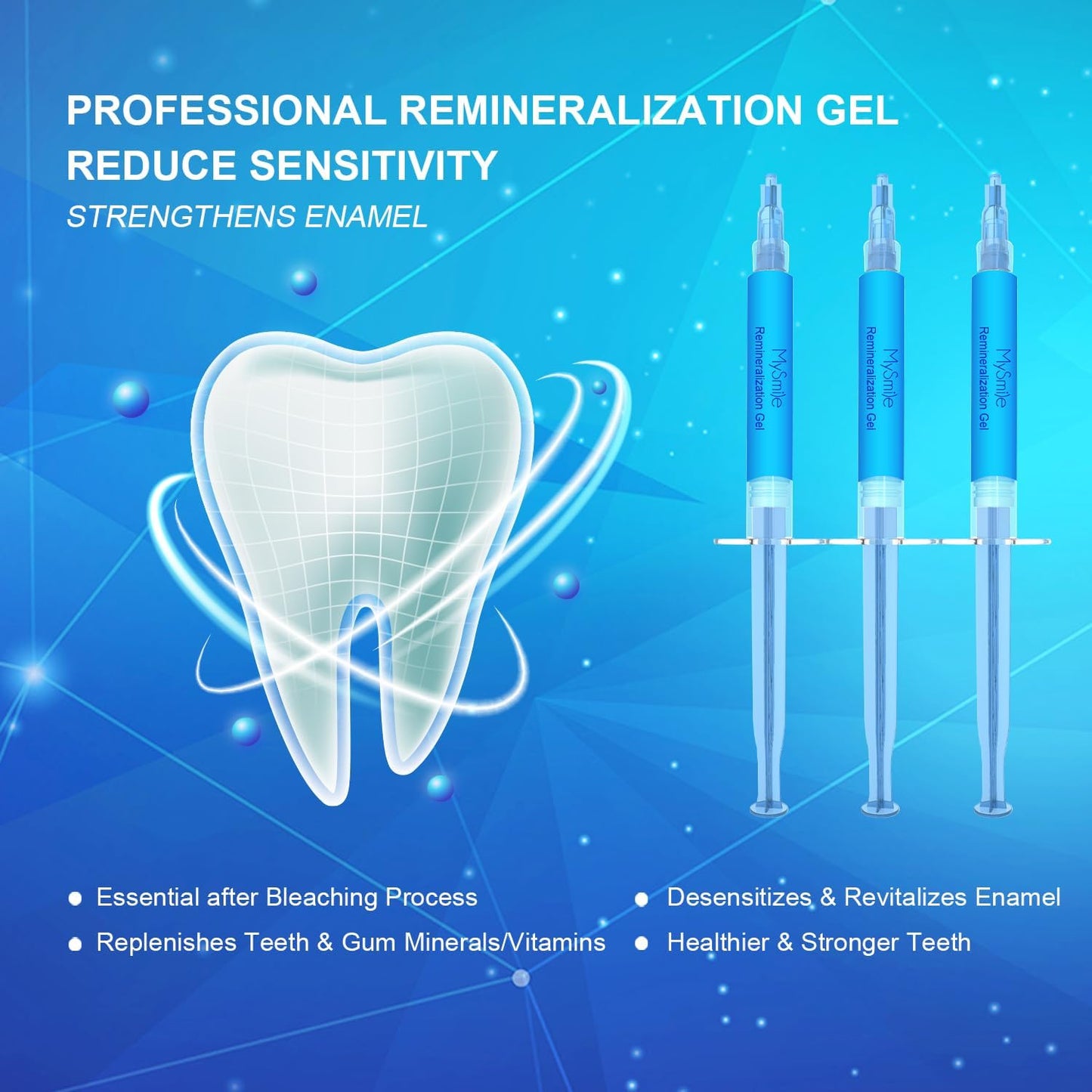 MySmile Remineralization Gel – Desensitize & Strengthen Enamel (3ML x3)