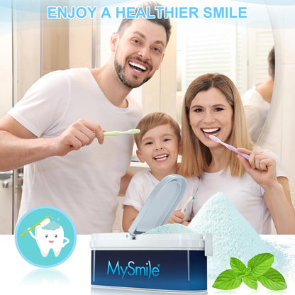 MySmile Teeth Whitening Powder – Natural Enamel Safe Whitening & Stain Remover