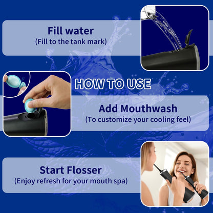 MySmile Water Flosser Mouthwash – Travel Size, 15x Concentrated, Alcohol Free