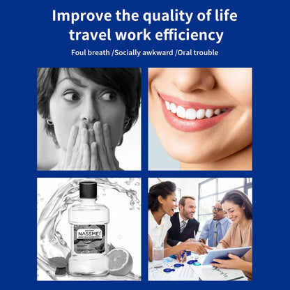 MySmile Water Flosser Mouthwash – Travel Size, 15x Concentrated, Alcohol Free