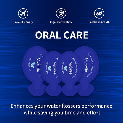 MySmile Water Flosser Mouthwash – Travel Size, 15x Concentrated, Alcohol Free