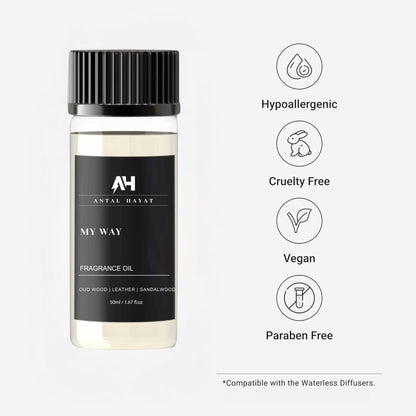 My Way Essential Oil Diffuser Oil 50ml | Antal Hayat | Luxury Home Scents