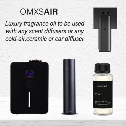 My Way Hotel Diffuser Oil 120ml – Luxury Home Fragrance (Sandalwood, Cedarwood & Iris) | Aromatherapy
