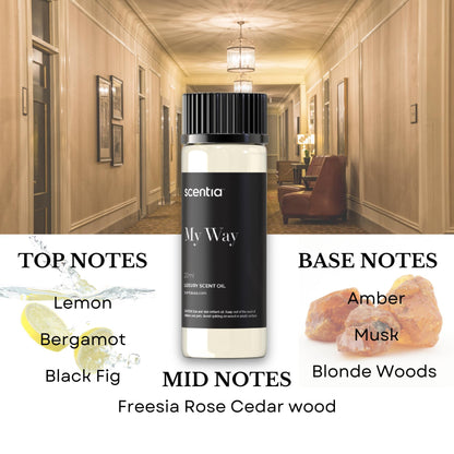 My Way Hotel Diffuser Oil – 5x20ml Gift Set Inspired by Luxury 5-Star Hotels