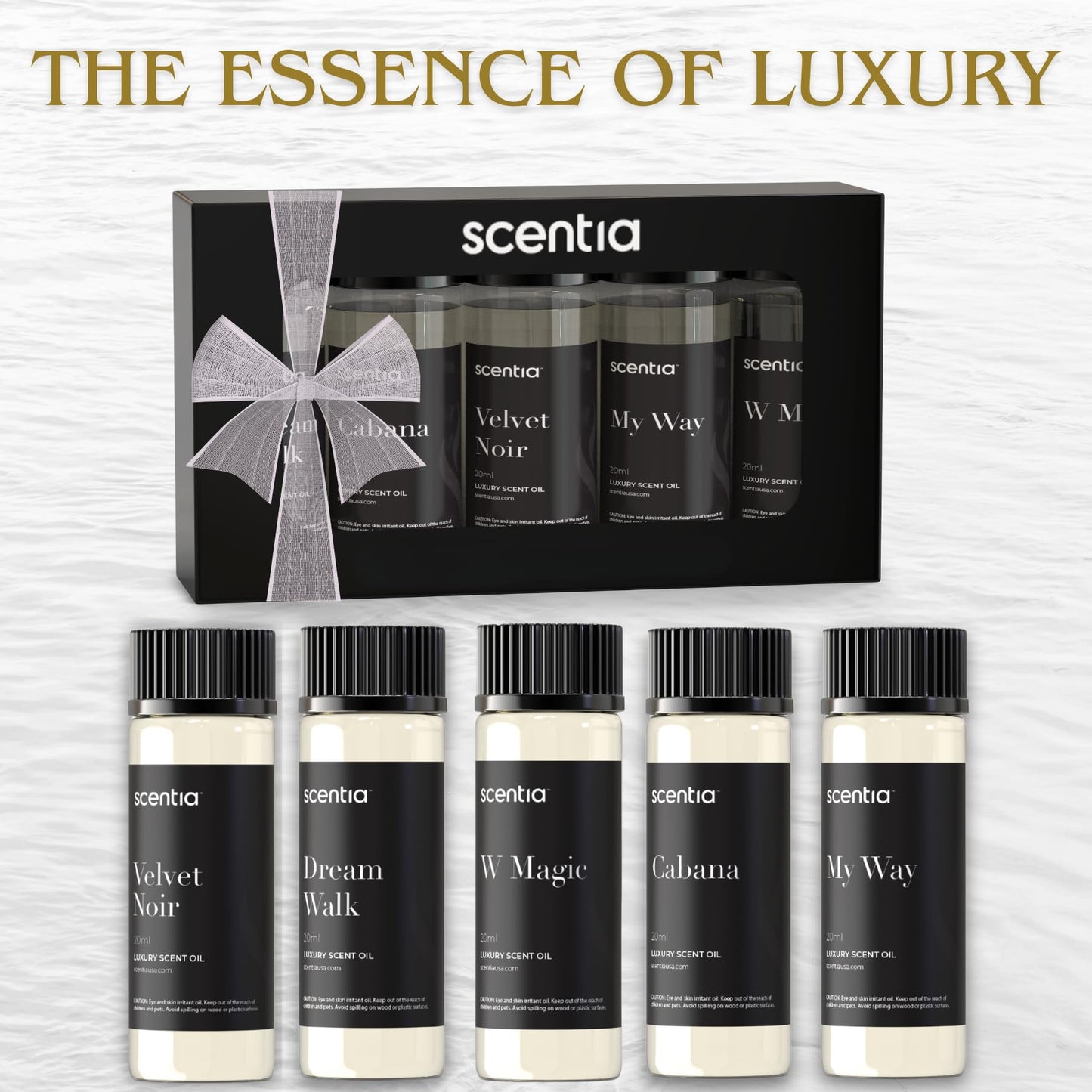 My Way Hotel Diffuser Oil – 5x20ml Gift Set Inspired by Luxury 5-Star Hotels
