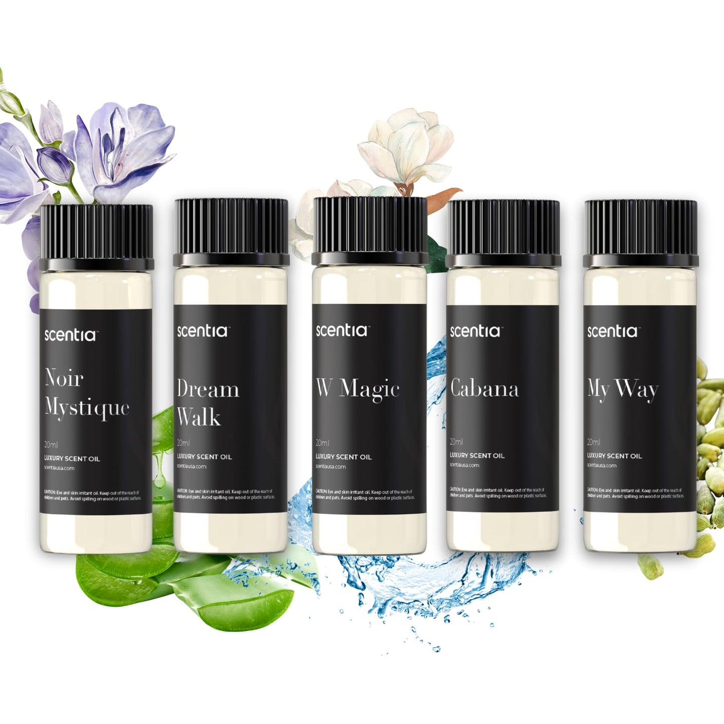 My Way Hotel Diffuser Oil – 5x20ml Gift Set Inspired by Luxury 5-Star Hotels
