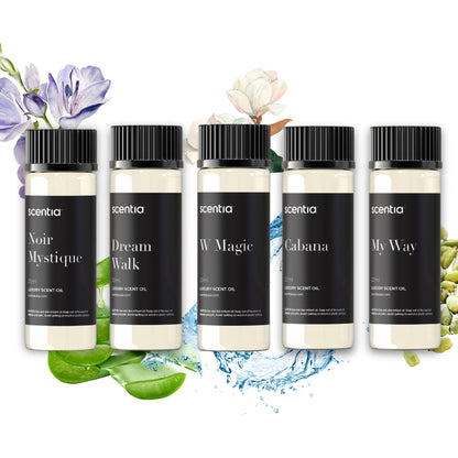 My Way Hotel Diffuser Oil – 5x20ml Gift Set Inspired by Luxury 5-Star Hotels