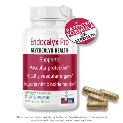 MYBODYRX Endocalyx Pro – Endothelial Glycocalyx Support, 120 Veggie Capsules | Vascular & Microcirculation Health | Patented Formula BritishVita | Premium UK Vitamins & Wellness Supplements