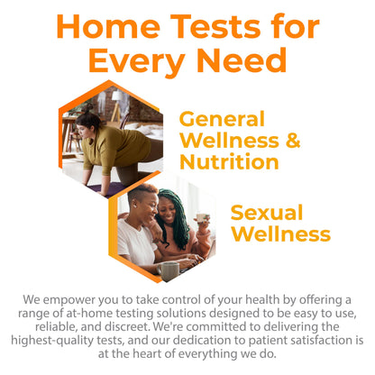 myLAB Box Herpes STD Test Kit – At-Home HSV-2 Antibody Screening for Women & Men