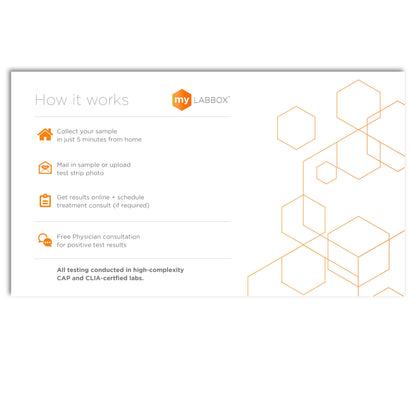 myLAB Box Herpes STD Test Kit – At-Home HSV-2 Antibody Screening for Women & Men