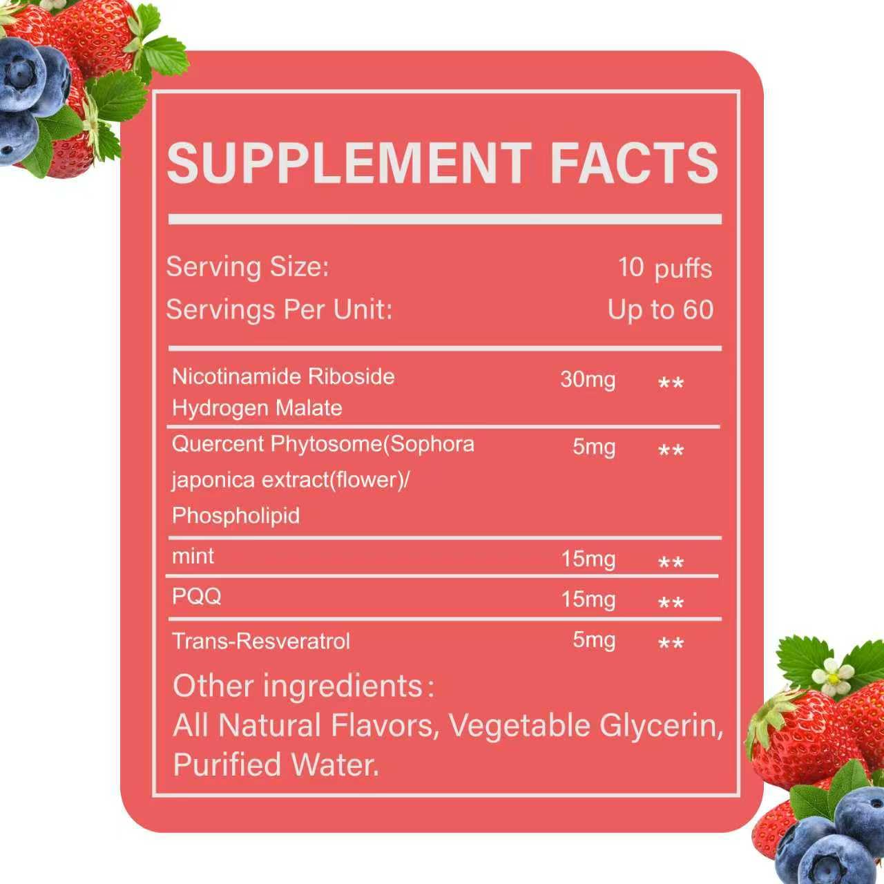 MYMYDE Herbal Diffuser Pen - Strawberry Mint Extract | Herbal Aromatherapy Stick