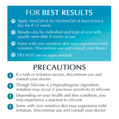 NewGel Plus by MyNewGel – Silicone Scar Gel with Vitamin E (15 g / 0.5 oz)