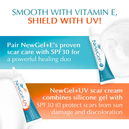 NewGel Plus by MyNewGel – Silicone Scar Gel with Vitamin E (15 g / 0.5 oz)