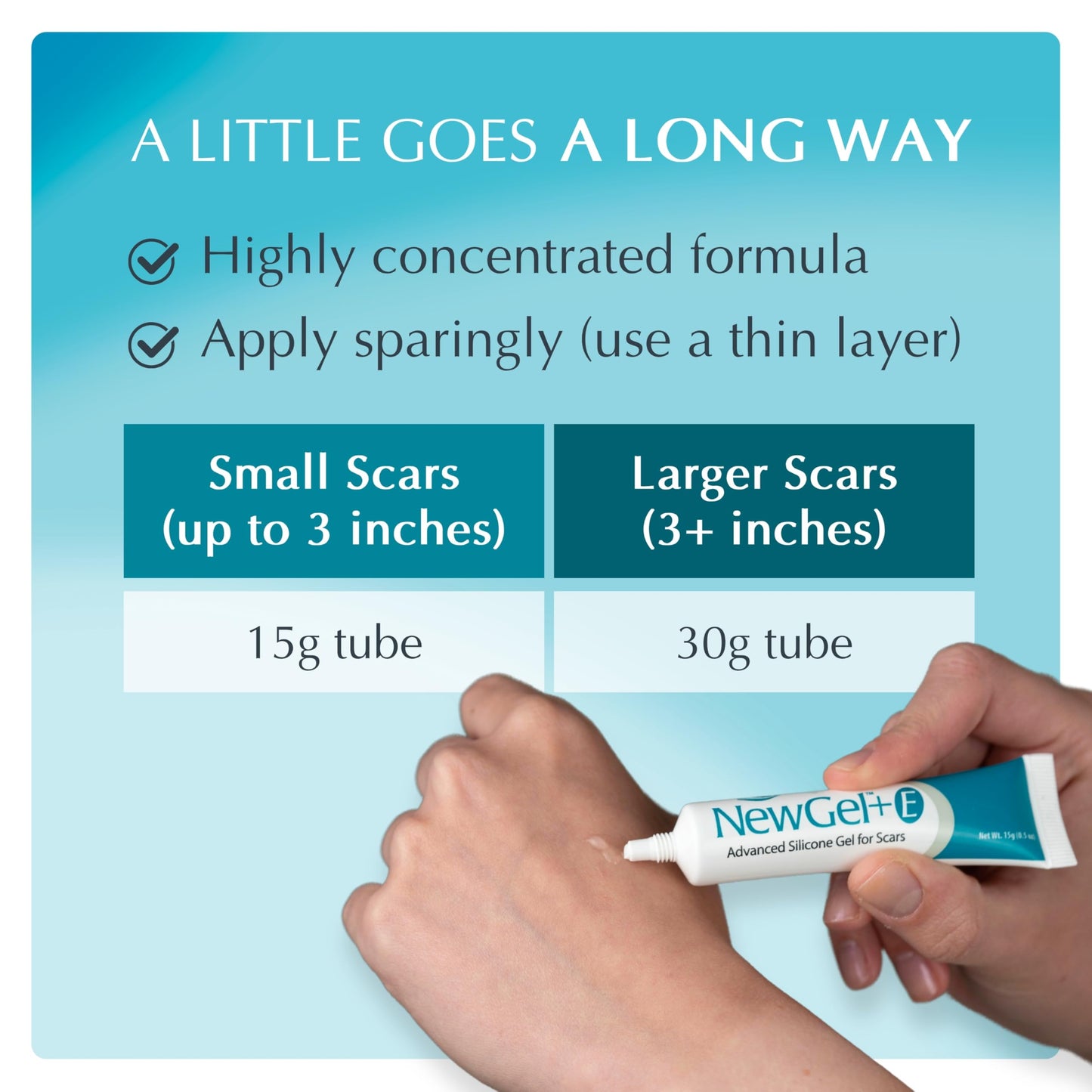 NewGel Plus by MyNewGel – Silicone Scar Gel with Vitamin E (15 g / 0.5 oz)