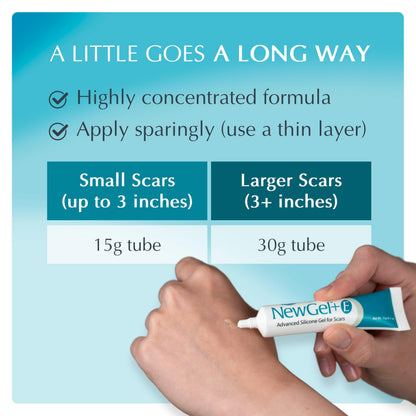 NewGel Plus by MyNewGel – Silicone Scar Gel with Vitamin E (15 g / 0.5 oz)