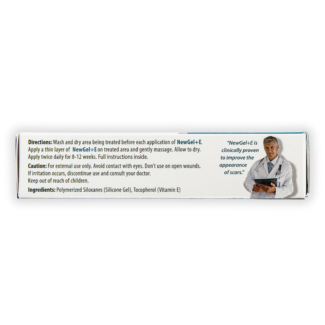 NewGel Plus by MyNewGel – Silicone Scar Gel with Vitamin E (15 g / 0.5 oz)