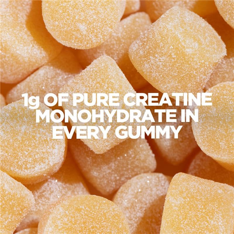 Myprotein Creatine Gummies - 5g Creatine Monohydrate per Serving, 90 Gummies, Vegan