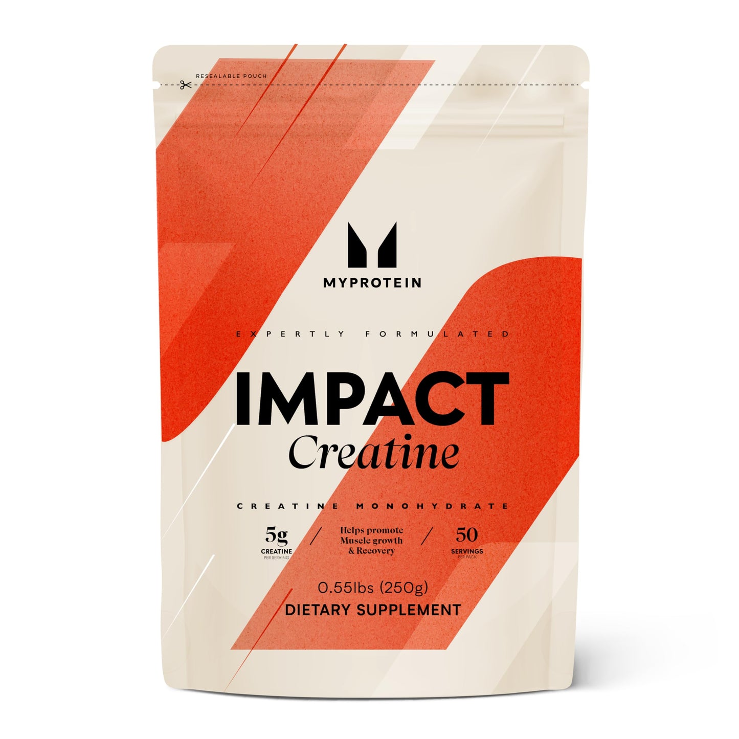 Myprotein Creatine Monohydrate Powder – Unflavored, 50 Servings (0.55 lb) – Pre & Post Workout Supplement