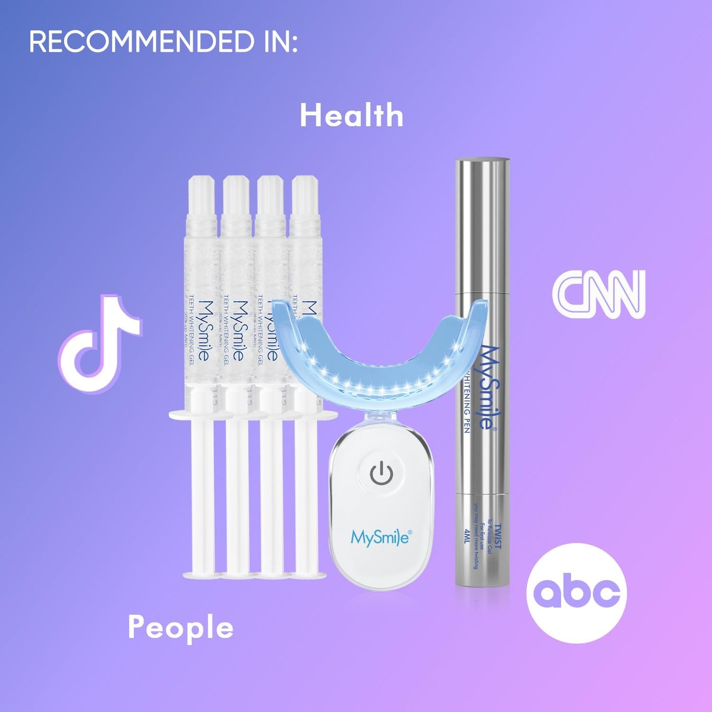 MySmile Deluxe 10 Min Teeth Whitening Kit – 28 LED, 35% Carbamide Peroxide