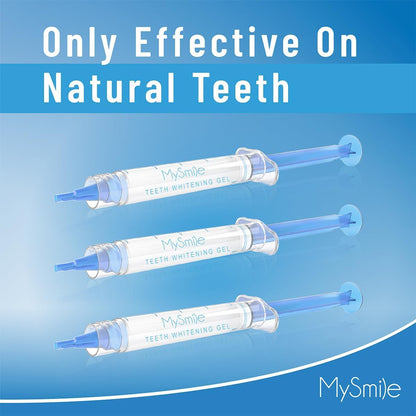 MySmile LED Teeth Whitening Kit - Fast 10-Min Non-Sensitive Whitener
