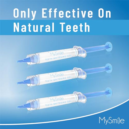 MySmile LED Teeth Whitening Kit - Fast 10-Min Non-Sensitive Whitener