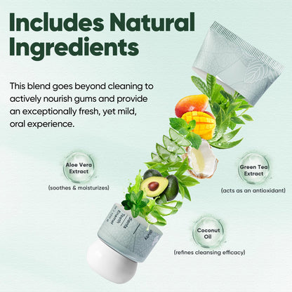 MySmile Fluoride Free Toothpaste with Nano Hydroxyapatite for Sensitive Teeth – Enamel Strength, Remineralization & Bright Teeth | Misty Mint 4.2oz