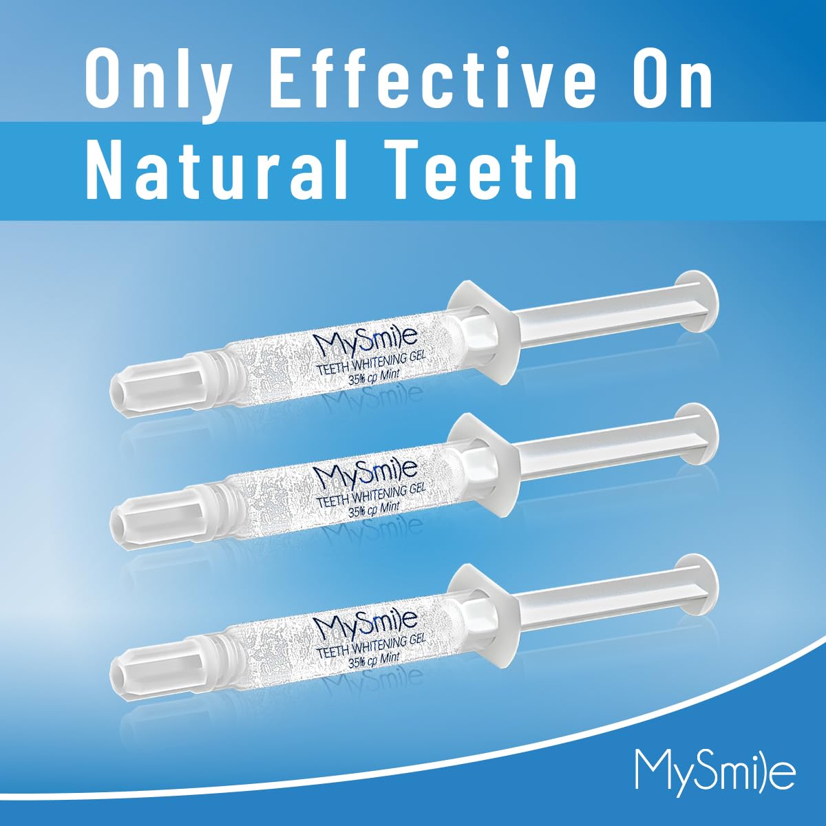 MySmile Teeth Whitening Kit with LED Light – 10 Minute Fast Whitening (35% Carbamide Peroxide)