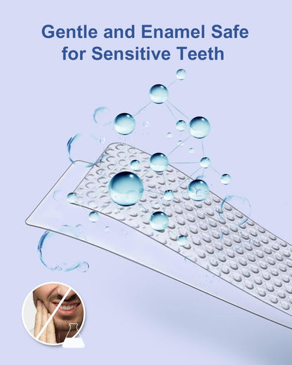 MySmile Teeth Whitening Strips Kit – 14 Treatments, 28 LED, Fast Whitening
