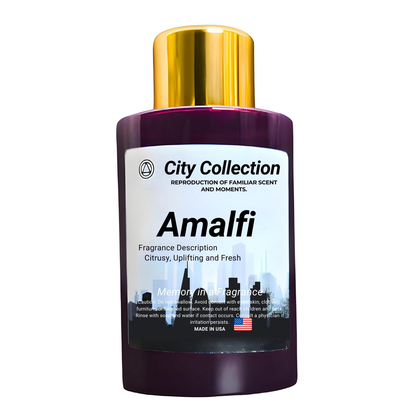 Mystic Romance Amalfi Aroma Oil Blend 120ml – City Collection | Made in USA