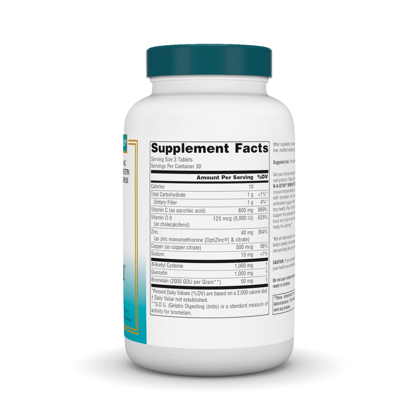 Source Naturals N-A-Cetin Immune Protocol - Crucial Immune Defense (90 Tablets)