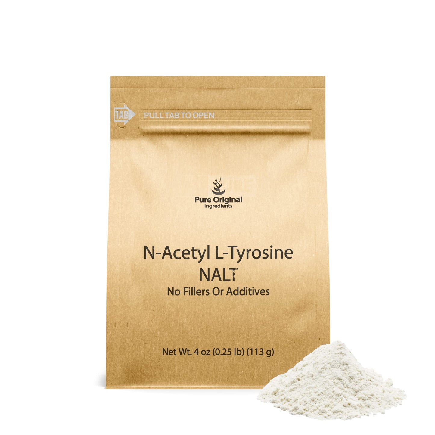 Pure Original N-Acetyl L-Tyrosine Powder (4 oz) – NALT, Always Pure, No Fillers