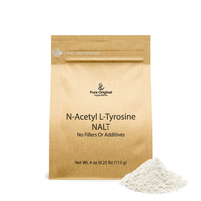 Pure Original N-Acetyl L-Tyrosine Powder (4 oz) – NALT, Always Pure, No Fillers