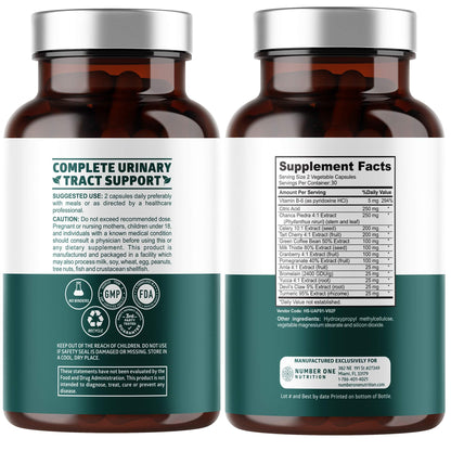 N1N Premium Uric Acid Support – 14x Potent Herbs, All Natural Kidney & Uric Acid Cleanse (Pack of 2)