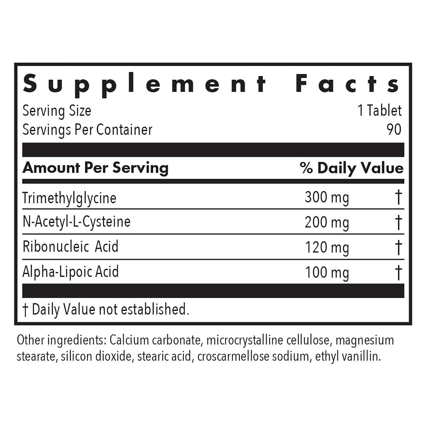 NAC Enhanced Supplement by Allergy Research Group – N-Acetyl-L-Cysteine, Glutathione Precursor, 90 Count