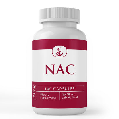 PURE ORIGINAL INGREDIENTS N-Acetyl L-Cysteine NAC - 100 Capsules | Lab Verified