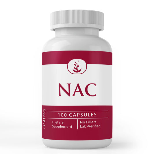 PURE ORIGINAL INGREDIENTS N-Acetyl L-Cysteine NAC - 100 Capsules | Lab Verified BritishVita | Premium UK Vitamins & Wellness Supplements
