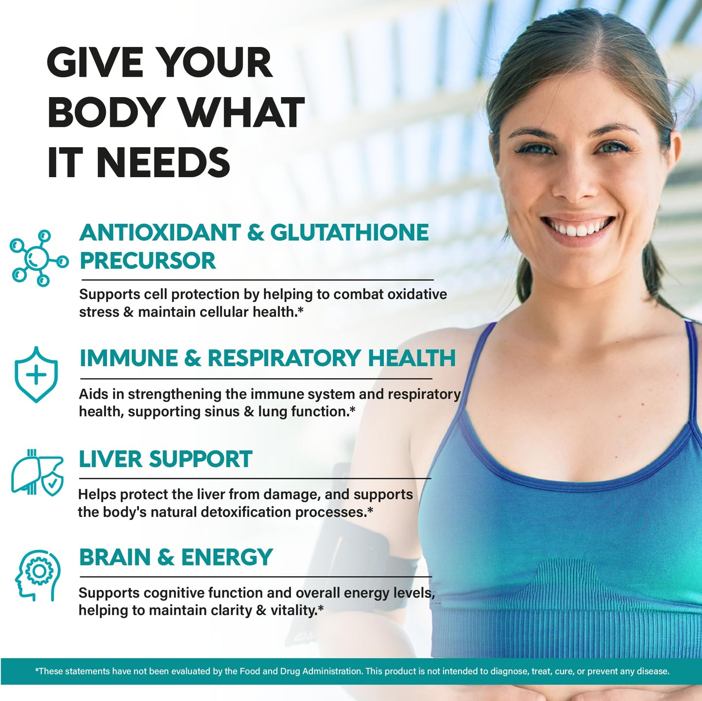 NAC Supplement with Selenium, B6 & B12 | Antioxidant & Immune Support | 1200 mg NAC per Serving | Made in USA