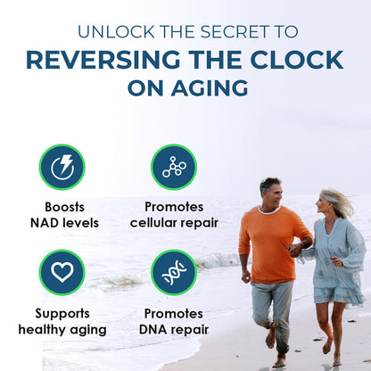 NAD+ Supplement with Nicotinamide Riboside, Resveratrol, Quercetin & BioPerine® | High Absorption