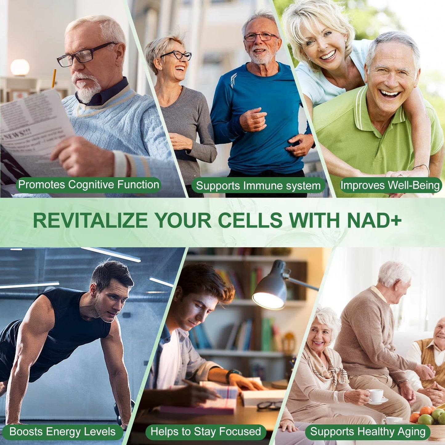 APU.Fairy NAD Supplement | Liposomal NAD with Nicotinamide Riboside & Resveratrol - 120 Capsules