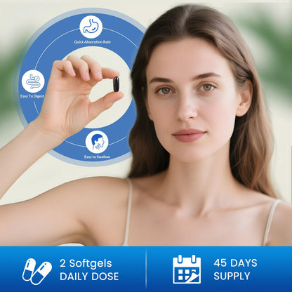 GZ HAOYUAN Liposomal NAD+ Supplement – Cellular Energy & Healthy Aging (90 Softgels)