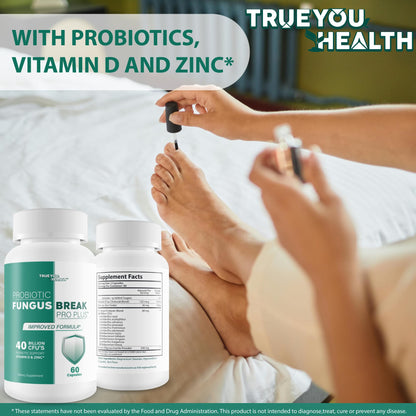 Probiotic Fungus Break Pro Plus - Nail Fungus Probiotics & Treatment