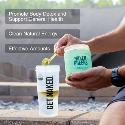 NAKED Super Greens Powder – Organic Greens, 35 Servings, Vegan & Non-GMO