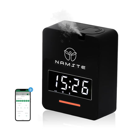 Namste Smart Waterless Diffuser — HVAC Scent Machine with Clock & Bluetooth, 3000 Sq Ft Coverage