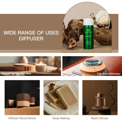 NAMSTE White Tea Essential Oil for Diffusers | Hotel-Quality Serenity at Home
