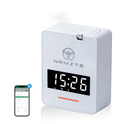 Namste Waterless Diffuser: 3000 sq ft HVAC Diffusion with Clock & Bluetooth
