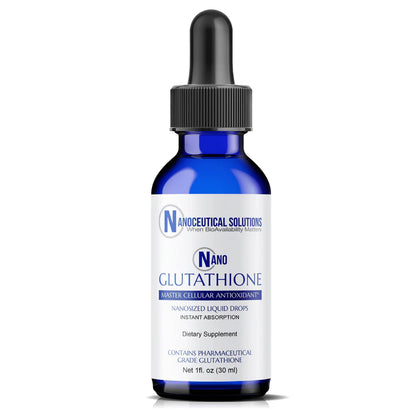 Nano Glutathione Drops by Nanoceutical Solutions | Ultra-Efficient Absorption, 30 Servings